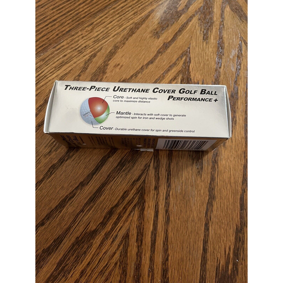 Kirkland Three-Piece Urethane Cover Golf Ball Performance 3 Pack - Picture 3 of 4